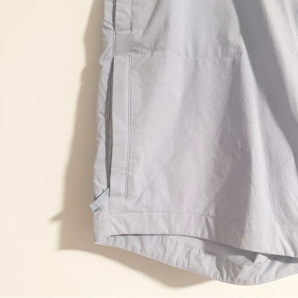 The North Face Light Blue Nylon Outdoor Athletic Hiking Shorts - Picture 2 of 7